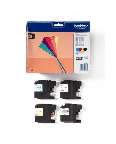 Brother LC-223 Multipack nero / ciano / magenta / giallo (LC223VALBPDR)